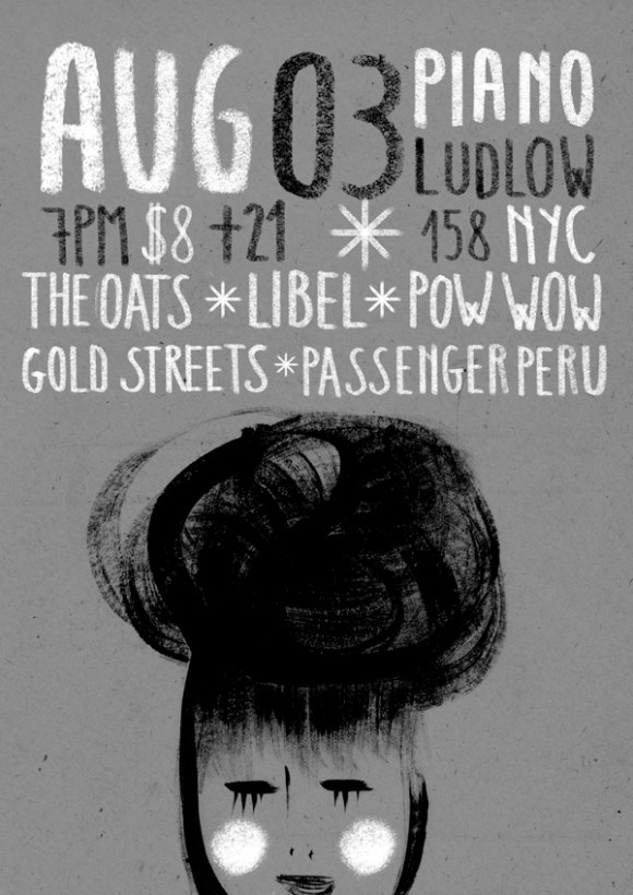 Michela Buttignol - Gig Poster