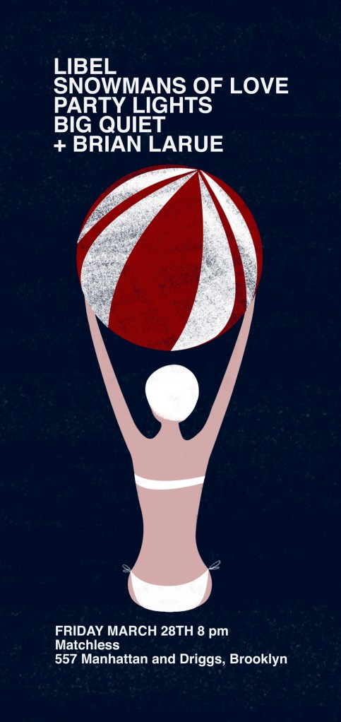 Michela Buttignol - Gig Poster